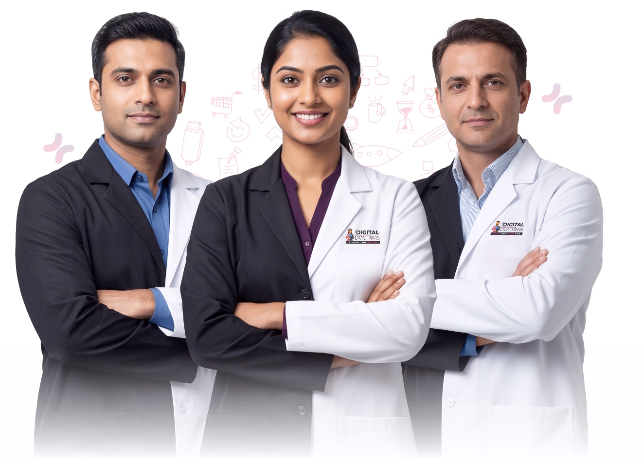 Digital Doctors team illustration